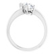 1 1/4Ct TW Two Stone Lab Grown Diamond Anniversary Engagement Ring 14k Gold