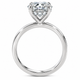 Certified 3.10Ct Oval Diamond Hidden Halo Engagement Ring 14k Gold Lab Grown