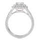 Certified 2 1/5Ct Cushion Halo Diamond Engagement Ring 14k Gold Lab Grown Certified 2 1/5Ct Cushion Halo Diamond Engagement Ring 14k Gold Lab Grown