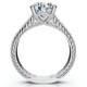 2 1/2ct Solitaire Certified Diamond Engagement Vintage Ring 14k Gold Lab Grown