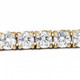 7Ct Diamond Tennis Bracelet 14k Yellow Gold 7"