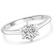 .90Ct Diamond Solitaire Engagement Ring 14k Gold Lab Grown 6-Prong