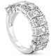 3Ct Emerald Cut Wedding Ring Anniversary Band 14k Gold Lab Grown