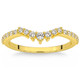 1/3Ct Round Cut Wedding Ring Anniversary Band 14k Gold Lab Grown