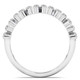 1/2Ct Baguette Designed Anniversary Band 14k Gold Lab Grown