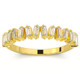 1/2Ct Baguette Designed Anniversary Band 14k Gold Lab Grown