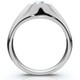 Mens Solitaire Round Diamond Ring 1Ct Anniversary Pinky Ring 14k Gold Lab Grown