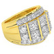 7Ct Diamond Ring in 10k Gold Lab Grown