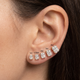 1 - 4 Carat Radiant Cut Diamond Studs 14k White or Yellow Gold Lab Grown
