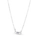 1 - 5 Ct Round Diamond 4-Prong Pendant 14k Gold Necklace Lab Grown