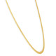 14k Yellow Gold 4.8MM Herringbone Necklace Women's 18" Chain