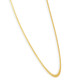 14k Yellow Gold 3.2MM Herringbone Necklace Women's 18" Chain
