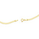 14k Yellow Gold 2.15MM Herringbone Necklace Women's 18" Chain