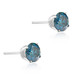 1/2 - 4 Ct Blue Diamond Studs in 14k Gold Lab Grown 1/2 - 4 Ct Blue Diamond Studs in 14k Gold Lab Grown