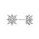 1/2Ct Marquise Star Diamond Earrings 14k Gold Earrings Lab Grown