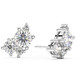 G/VS 2.50Ct Diamond Studs Bouquet Earrings 14k Gold Lab Grown 11.5mm G/VS 2.50Ct Diamond Studs Bouquet Earrings 14k Gold Lab Grown 11.5mm