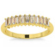 1/2Ct Baguette Diamond Wedding Anniversary Ring Stackable Band Gold Lab Grown