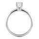 .20 - .75Ct Oval Solitaire Diamond Engagement Ring 14k Gold Lab Grown