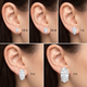 .50 - 4.00 Ct TW Marquise Diamond Studs in 14k Gold Lab Grown Earrings
