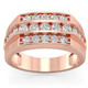 1 1/2Ct Men's Diamond Wedding Annivesary Ring Gold Lab Grown