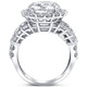 Certified 5Ct Diamond Multi Row Engagement Ring 14k Gold Lab Grown