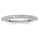 1/3Ct Diamond Eternity Ring Stackable Wedding Band Gold Lab Grown