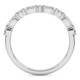 .60Ct Diamond Guard Insert V Shape Marquise Wedding Ring 10k Gold Lab Grown