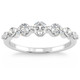 3/4Ct Graduated Diamond Anniversary Wedding Ring 14k Gold Lab Grown