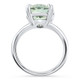 5Ct Green Amethyst Oval Ring 10k Gold
