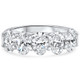 1.50 - 7.50Ct Oval Shape Diamond 5-Stone Wedding Ring Gold or Platinum Lab Grown