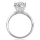 Certified 1-5Ct Oval Diamond Solitaire Engagement Ring Gold / Platinum Lab Grown