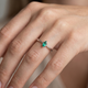 1/3Ct Emerald Marquise Solitaire Ring 10k Gold Lab Grown
