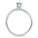 1/3Ct Emerald Marquise Solitaire Ring 10k Gold Lab Grown