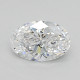 0.58-Carat Oval Lab Grown Diamond