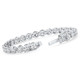 19.00Ct Diamond 21 Gram Tennis Bracelet 14k White Gold 7" Lab Grown