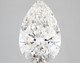 4.12-Carat Pear Lab Grown Diamond