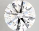 3.4-Carat Round Lab Grown Diamond