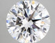 3.41-Carat Round Lab Grown Diamond