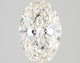 3.43-Carat Oval Lab Grown Diamond