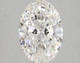 3.67-Carat Oval Lab Grown Diamond
