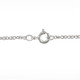 10K White Gold 1/2ct Lab Grown Diamond Heart Pendant 18" Necklace