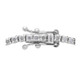 2ct Lab Grown Diamond Tennis Bracelet 14K White Gold 7"