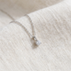 1/5 ct Solitaire Lab Grown Diamond Pendant available in 14K and Platinum