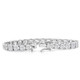 20 Ct Lab Grown Diamond Tennis Bracelet 14k White Gold 7"