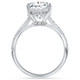 Certified 5.84Ct Cushion Cut Diamond Engagement 14k White Gold Lab Grown