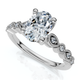 1.10 - 6.10Ct Oval Diamond Engagement Ring 14k Gold Lab Grown 1.10 - 6.10Ct Oval Diamond Engagement Ring 14k Gold Lab Grown