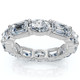 6 1/2Ct Oval & Emerald Diamond Eternity Ring 14k Gold or Platinum Lab Grown 6 1/2Ct Oval & Emerald Diamond Eternity Ring 14k Gold or Platinum Lab Grown