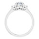1 1/4Ct Pear Shape Lab Grown Diamond Engagement Ring White Yellow or Rose Gold