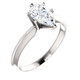 1 Ct Pear Shape Diamond Engagement Ring Lab Grown 14k White Gold 1 Ct Pear Shape Diamond Engagement Ring Lab Grown 14k White Gold
