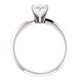 1 Ct Pear Shape Diamond Engagement Ring Lab Grown 14k White Gold 1 Ct Pear Shape Diamond Engagement Ring Lab Grown 14k White Gold